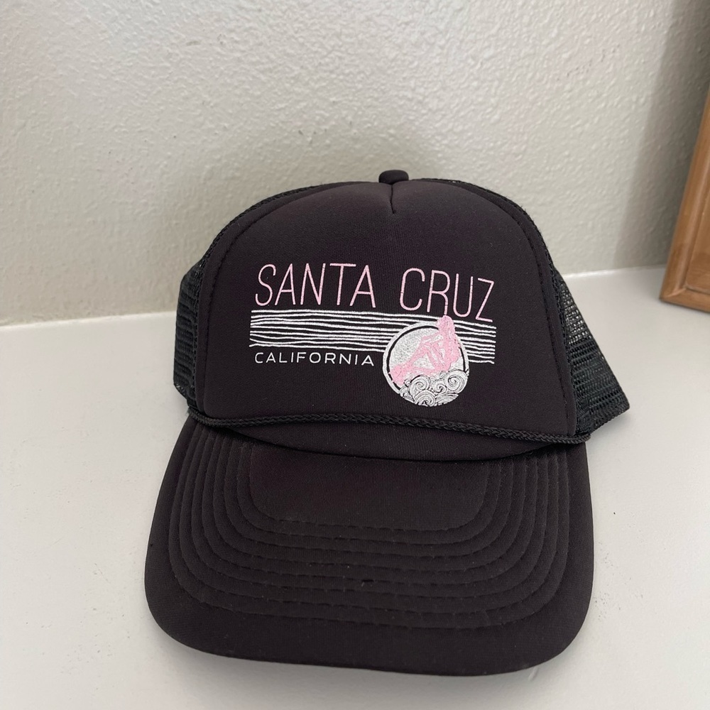 Otto santa cruz california truckers black hat one size - Picture 2 of 8